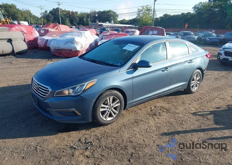 2015 Hyundai Sonata Se from USA, damaged, VIN 5NPE24AF6FH215436